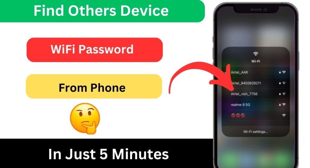 How to Find WiFi Password from Phone