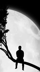 Alone Boy Wallpaper in the Dark