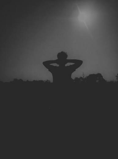 Black Alone Boy Wallpaper