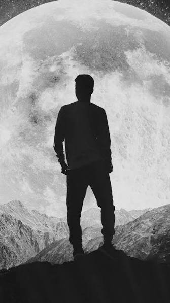 Black Alone Boy Wallpaper