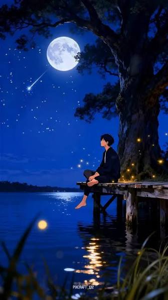 Sad Alone Boy Wallpaper