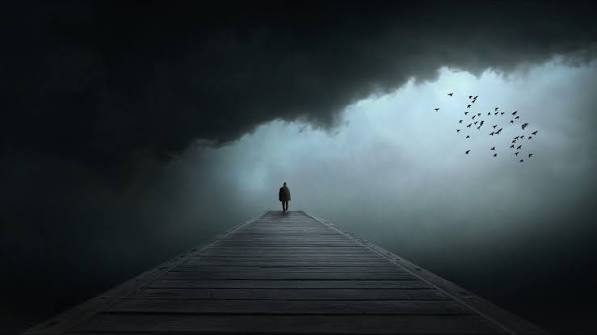 Alone Boy Black and white Wallpaper for Laptop and Desktop