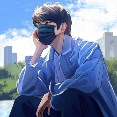 Alone Boy DP Cartoon for WhatsApp
