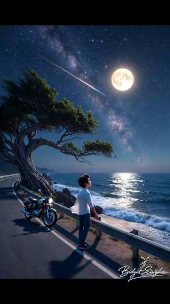 Cute Alone Boy Cartoon DP