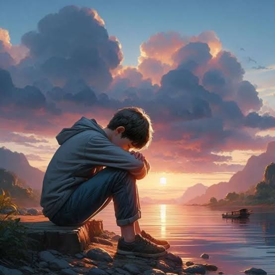 Emotional Alone Boy DP For WhatsApp