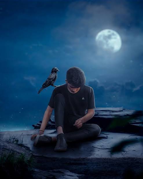 Emotional Alone Boy DP For WhatsApp