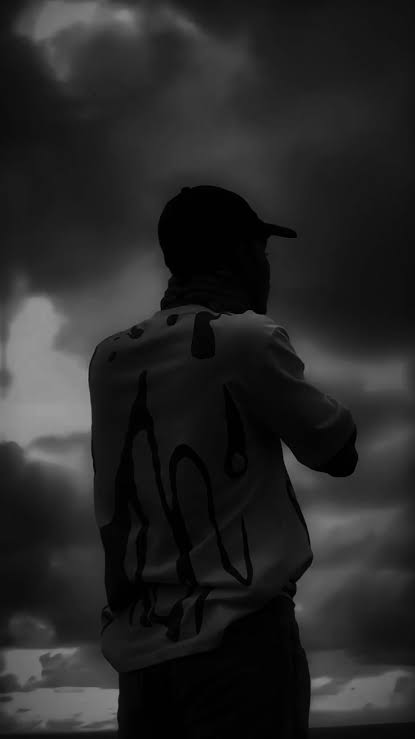 Sad DP Boy Alone in Dark Mood