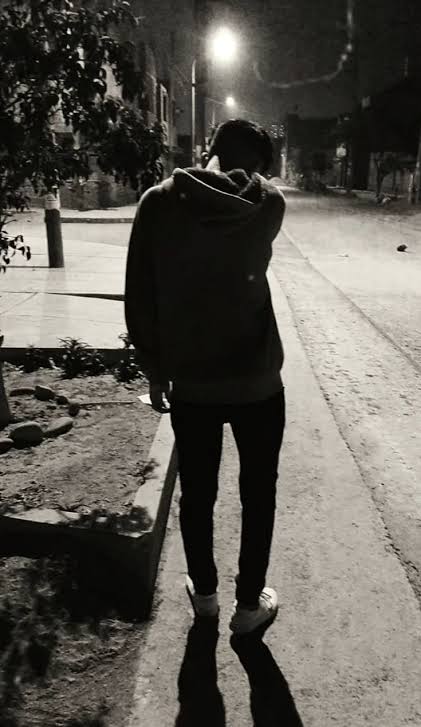Black and White Sad Boy DP