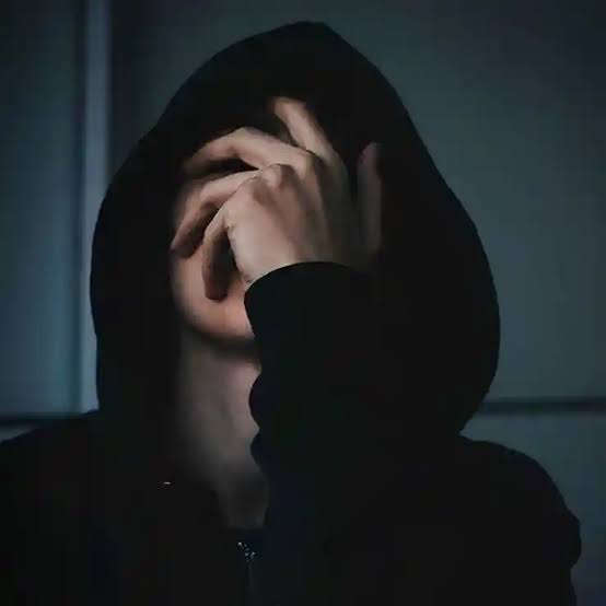 Sad Alone Boy DP with Face Hidden